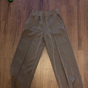 Sage Women's Wide Leg Brown Pants